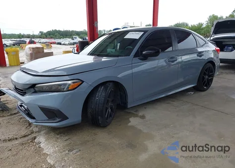 2022 Honda Civic Sport z USA, uszkodzony, nr VIN 2HGFE2F54NH577483